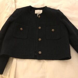 Ba&sh Meredith Jacket Navy Blue XS